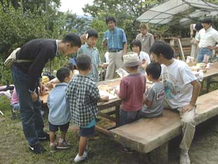 輪ゴム鉄砲の講師